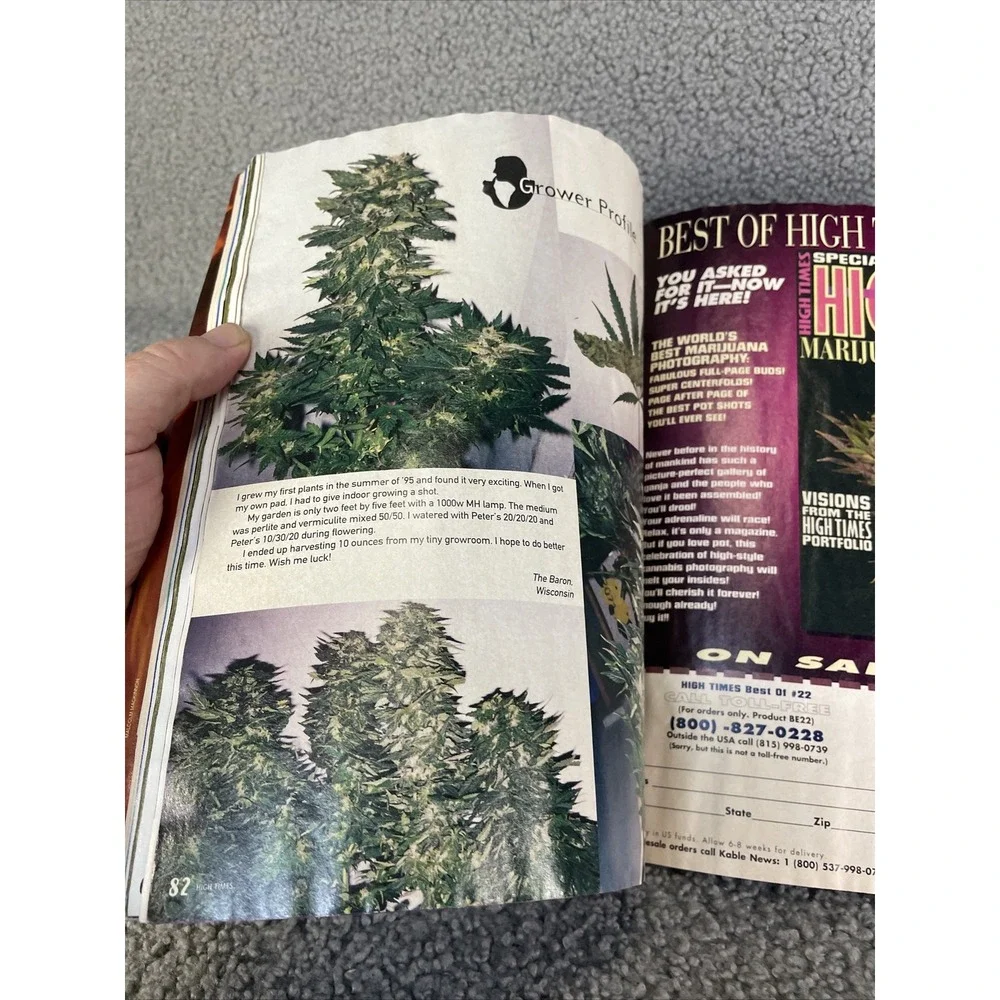 High Times Magazine #272 April 1998 Noam Chomsky, Pancho Villa Shadow Wars Ganja